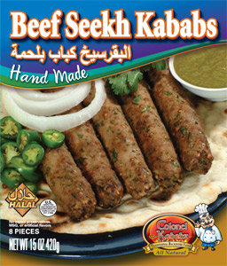 fischercreative-graphic-design-freelance-artist-package-design-label-design-Beef Seekh Kababs frozen food package design