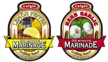 marinade label package design - graphic designer